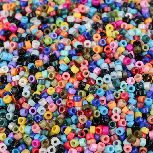 10g 3mm Multicolor Glass Beads