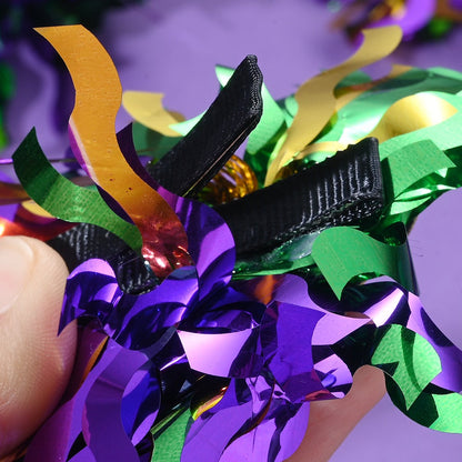 Mardi Gras Carnival Hair Clips