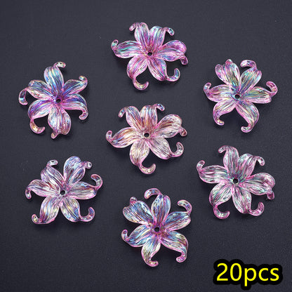 Colorful Acrylic Pony Beads