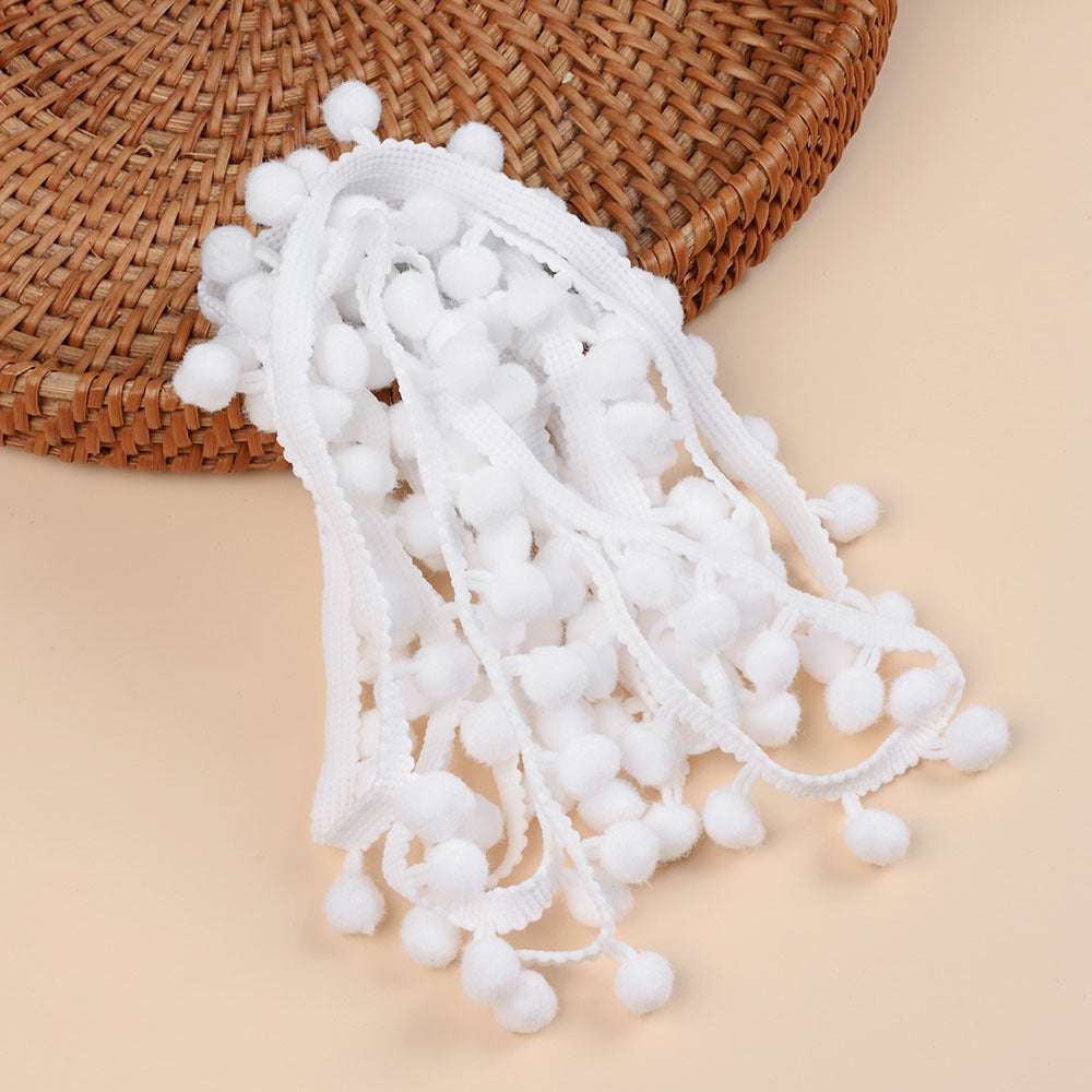 Pom Pom Ball Tassel Lace Trim