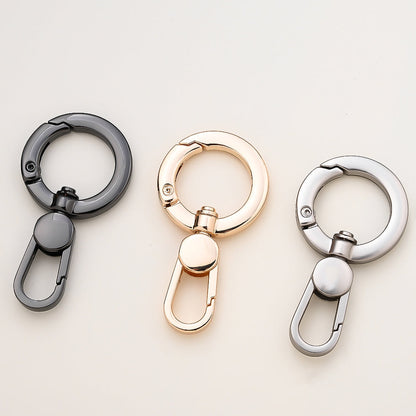 10PCS Swivel Snap O-Ring Keychain Clasp Set