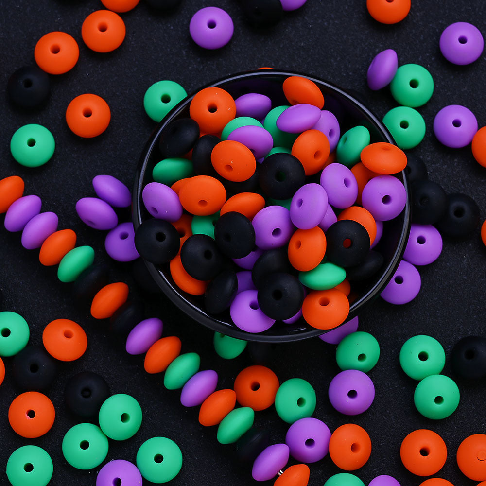 80pcs Silicone Abacus Beads Set