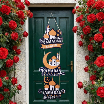 Eid Mubarak Door Hanging Flags