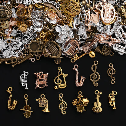Musical Instrument Alloy Pendants