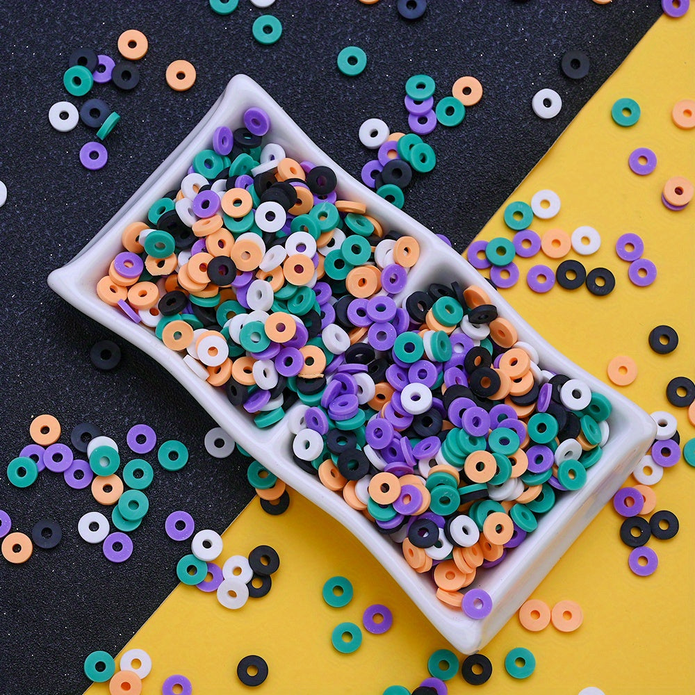 Halloween Polymer Clay Heishi Beads