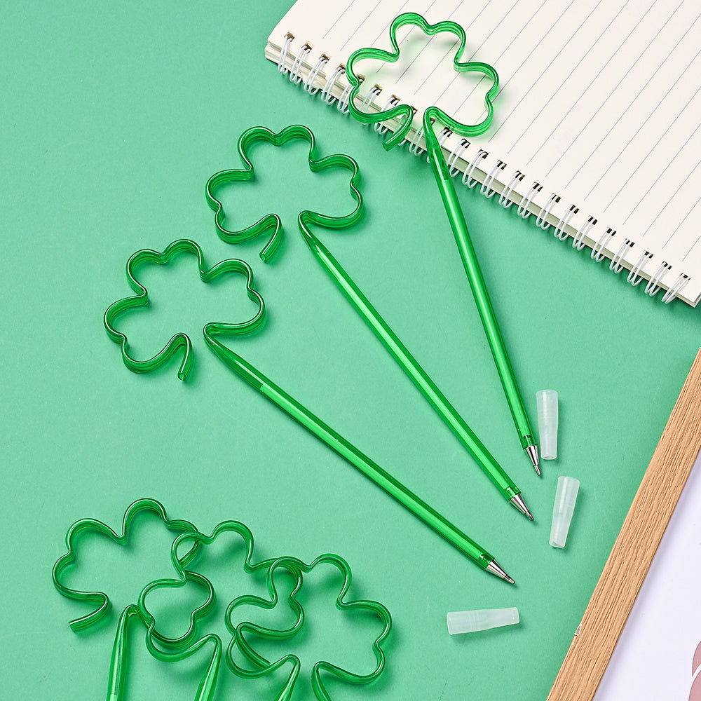 St. Patrick's Day Lucky Clover Pens