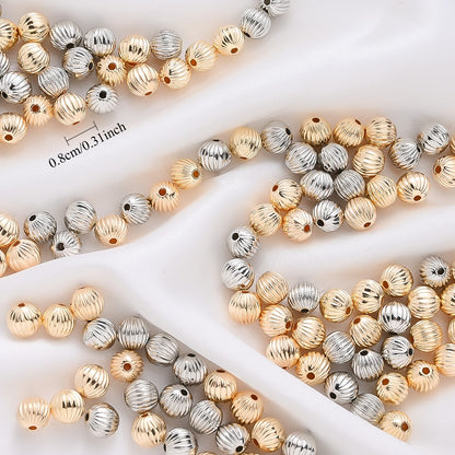 Vintage CCB Pumpkin Beads