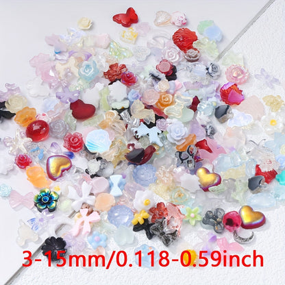Luminous Acrylic Flatback Patch Beads