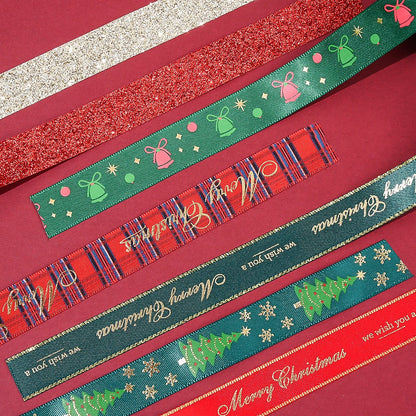 Christmas Glitter Ribbon