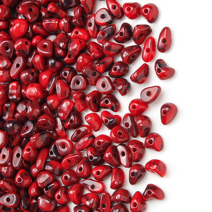 Mixed Color Irregular Acrylic Loose Beads