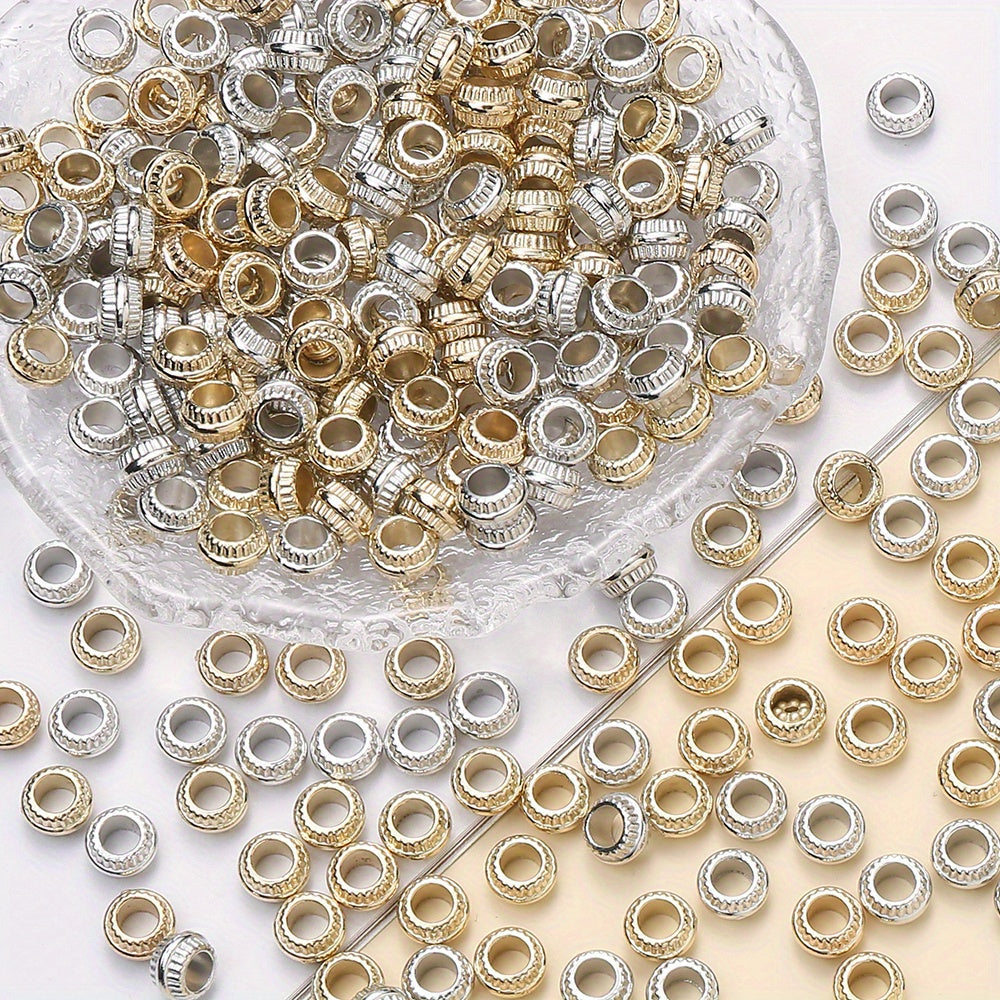 Large Hole Gear Plastic Beads