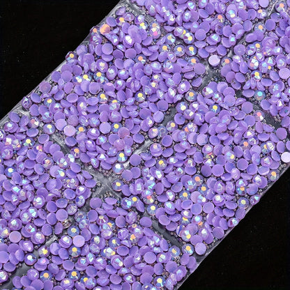 12PCS 4×3cm Self-Adhesive Resin Rhinestone Embellishment Strips
