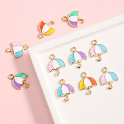 Umbrella Shape Alloy Pendants