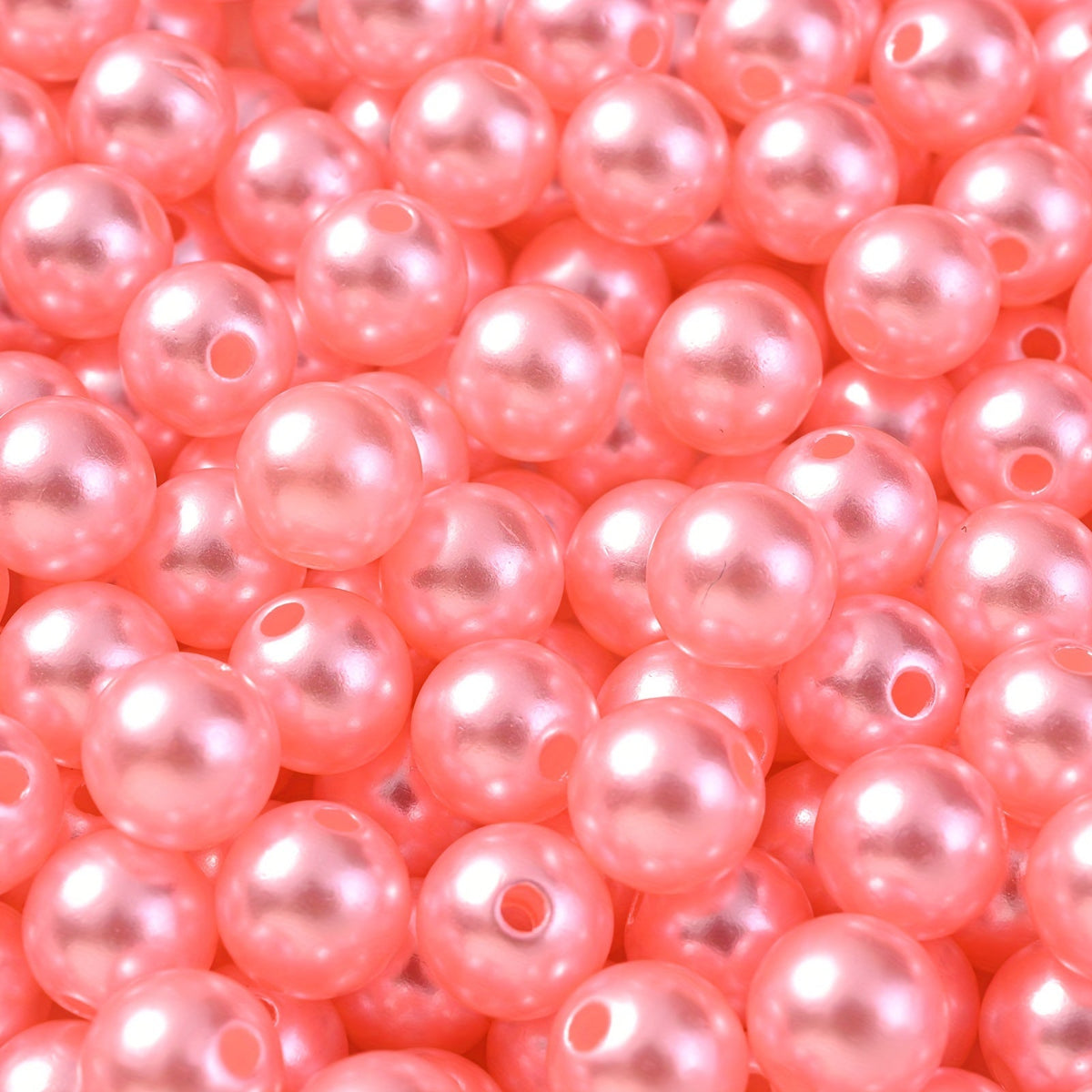 Colorful Imitation Pearl Acrylic Beads