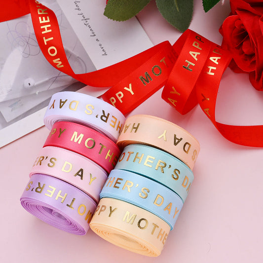 Happy Mother's Day Printed Ribbon