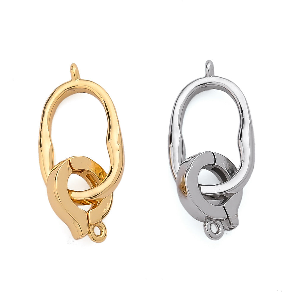 Golden & Silvery Jewelry Clasps