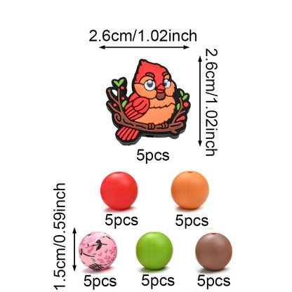 Animal Silicone Beads Kit