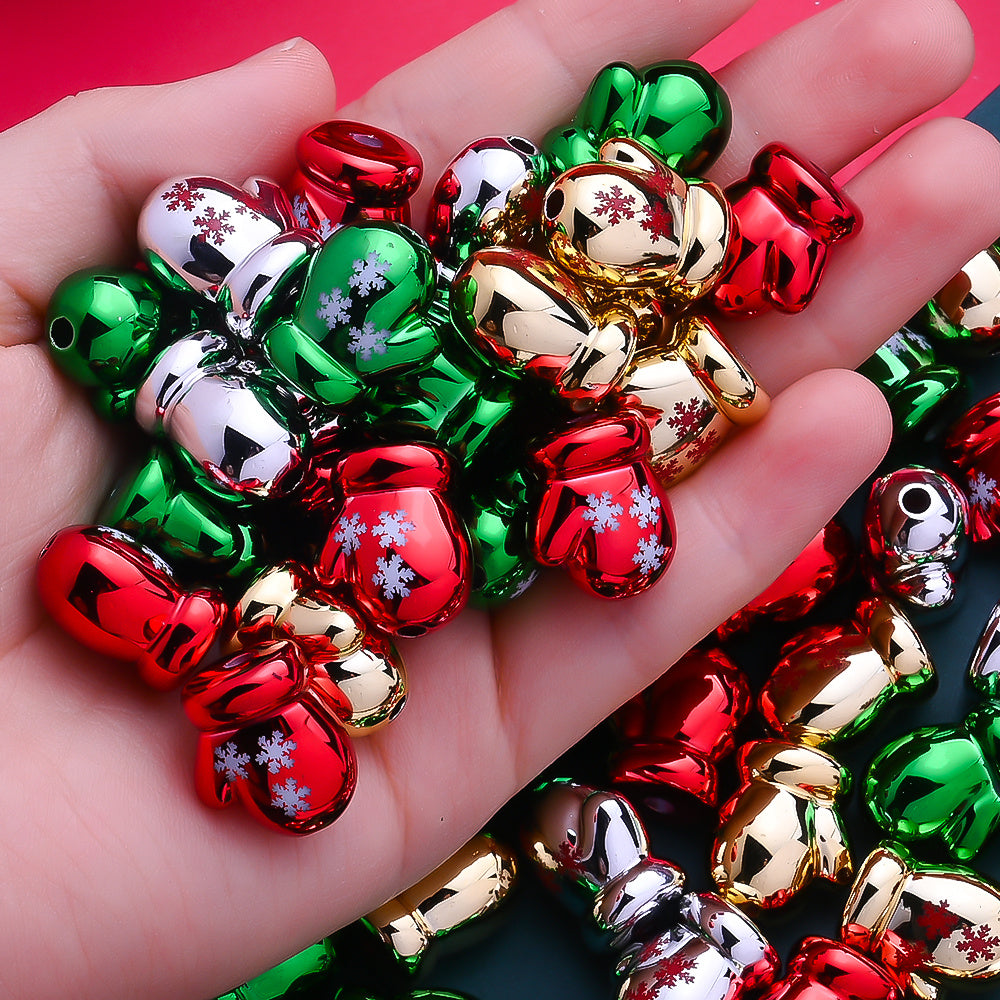 Punk Style Glass Abacus Beads