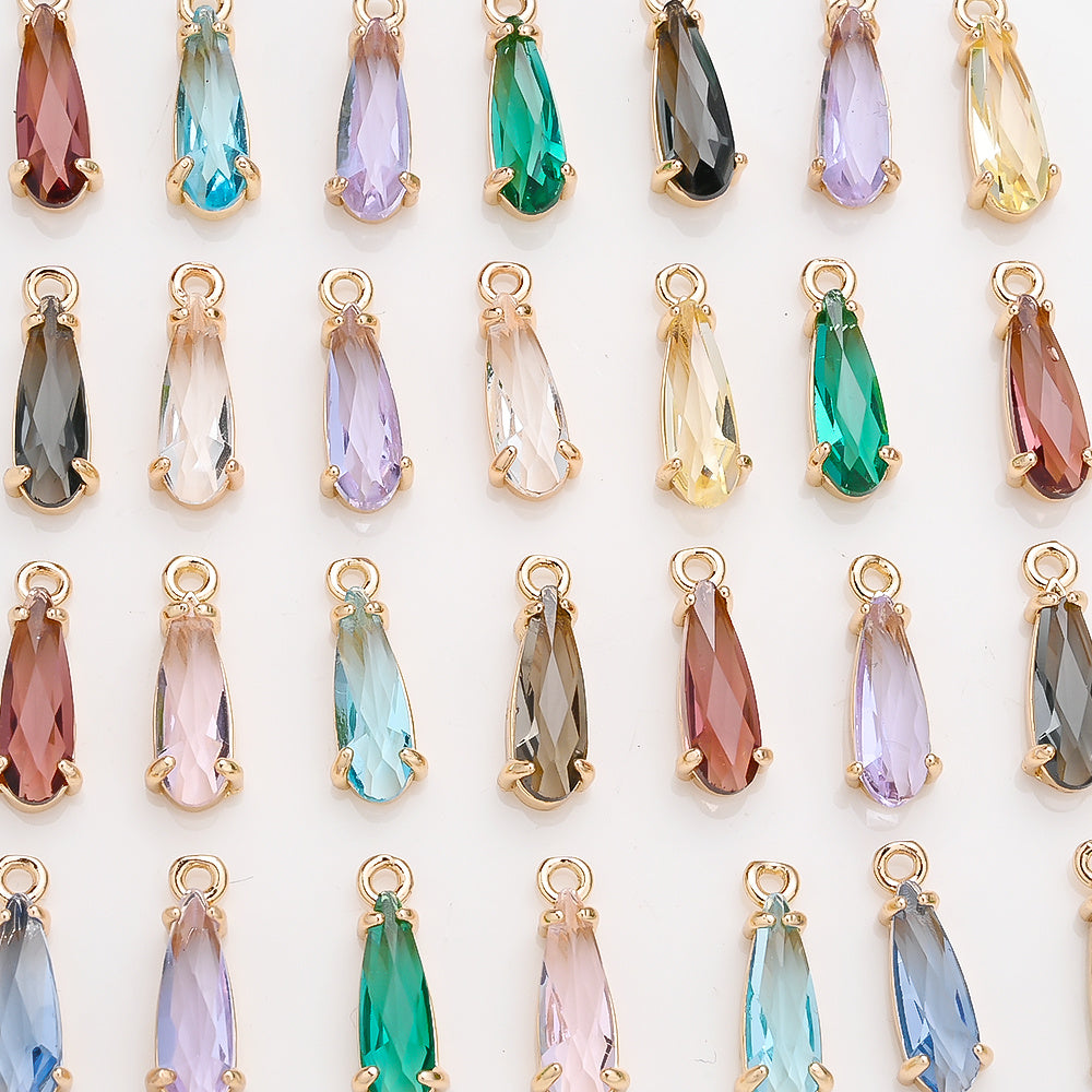 Copper Water Drop Pendants