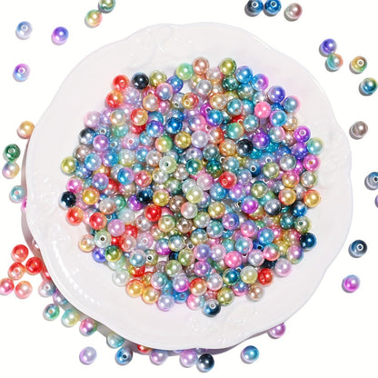 4 mm Acrylic Loose Beads for DIY Jewelry Making