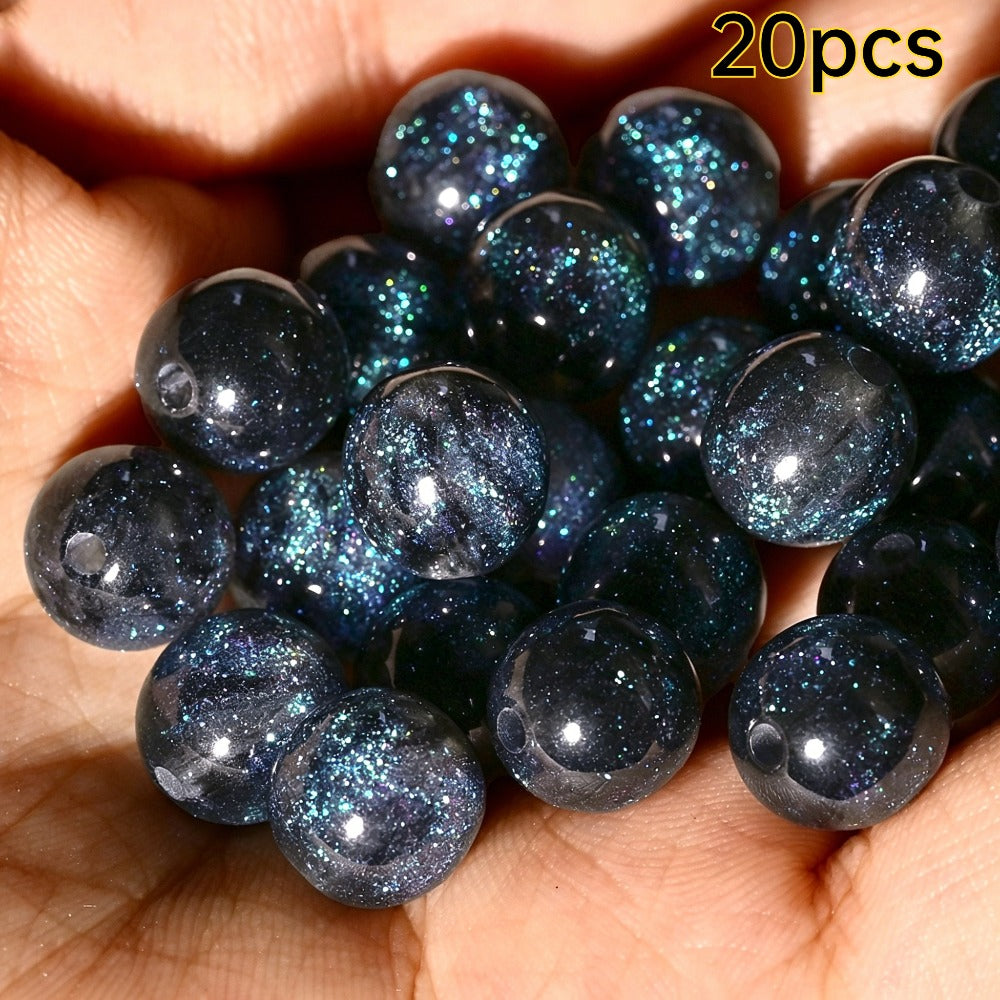Starry Sky Glitter Beads