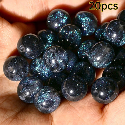 Starry Sky Glitter Beads