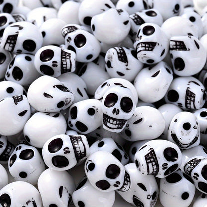 Skull Acrylic Beads
