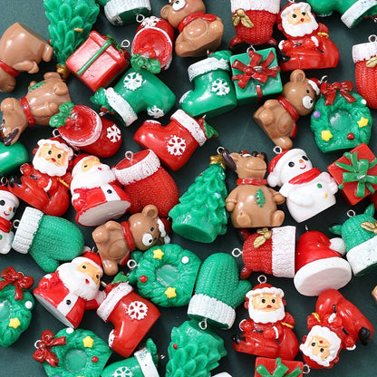 Christmas Resin Pendants