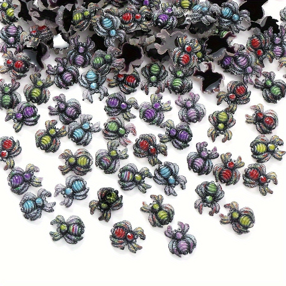 Halloween Resin Patch Beads
