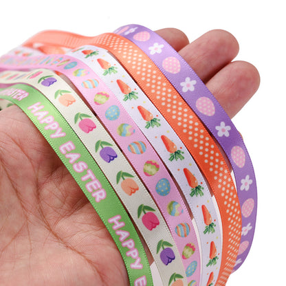 Easter Themed Grosgrain Ribbon