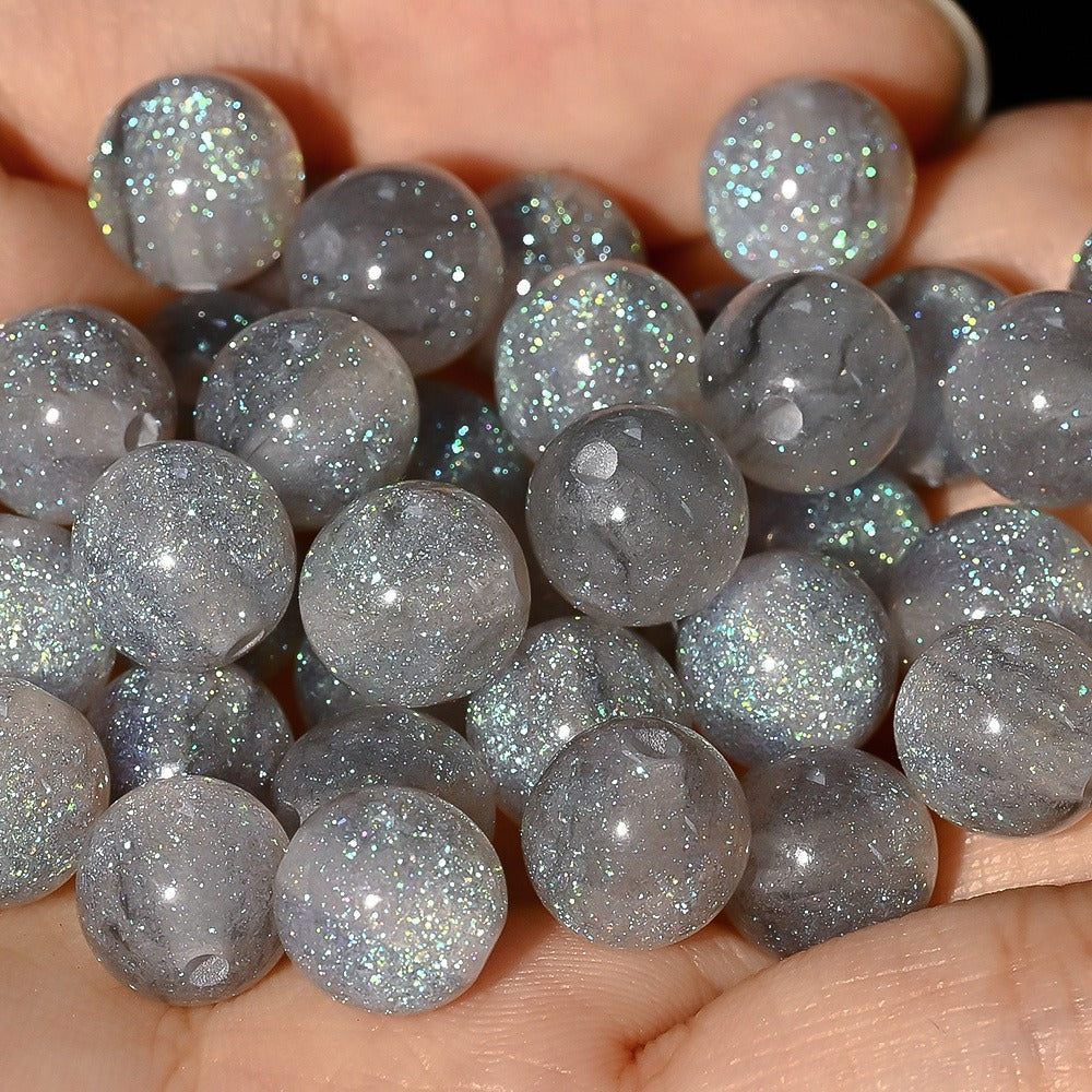 Starry Sky Glitter Beads