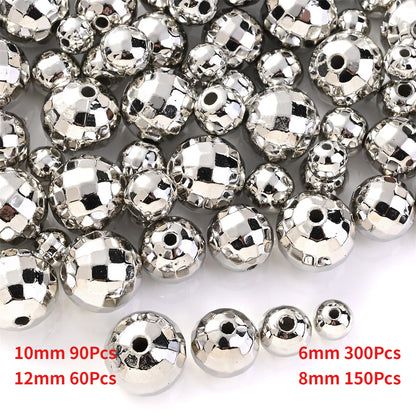 600pcs CCB Round Beads