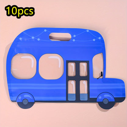 10pcs Car Shape Gift Bags