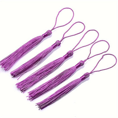 Vibrant Long Tassel Set
