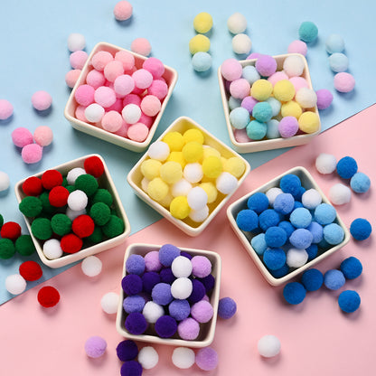 Soft Fluffy Pompom Beads