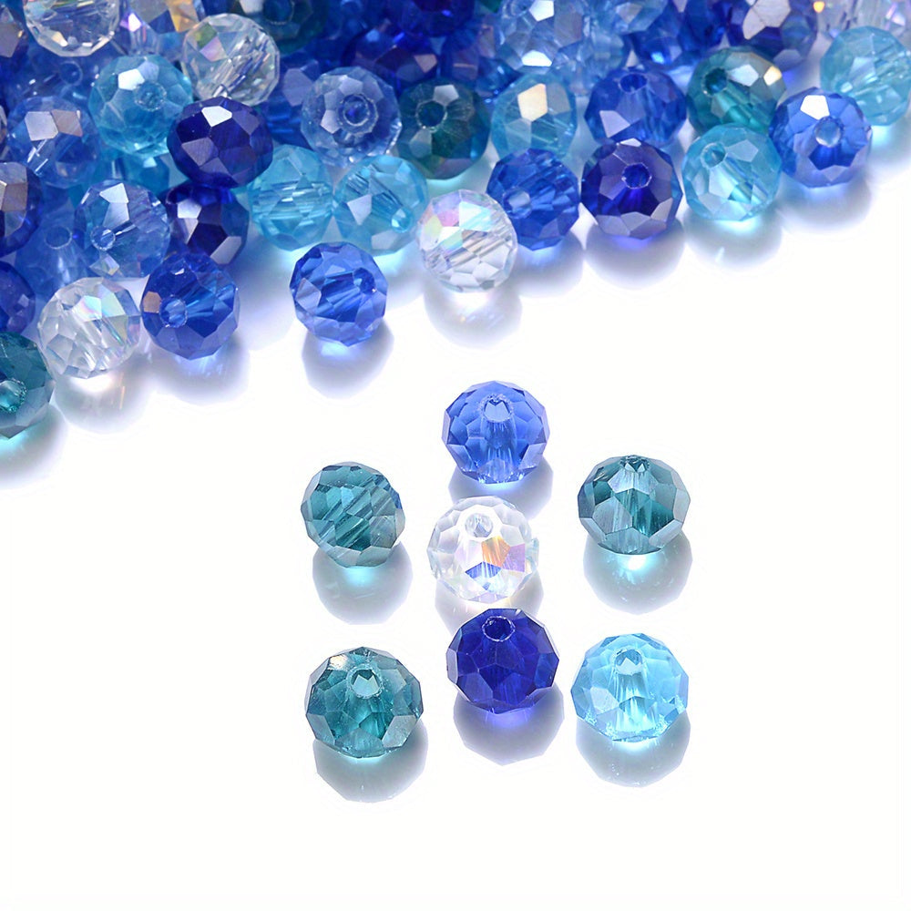 AB Inlaid Faux Crystal Beads