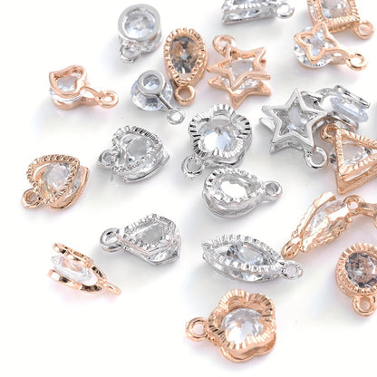 Cubic Alloy Crystal Pendants