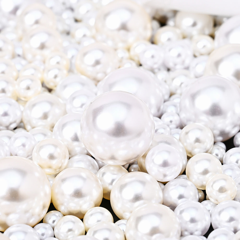 3300pcs 4-20mm Artificial Pearl Beads