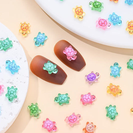 Luminous Resin Turtle Patches