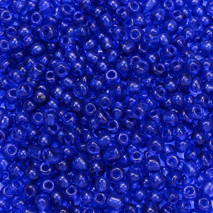 210PCS 4mm Clear Round Glass Spacer Beads