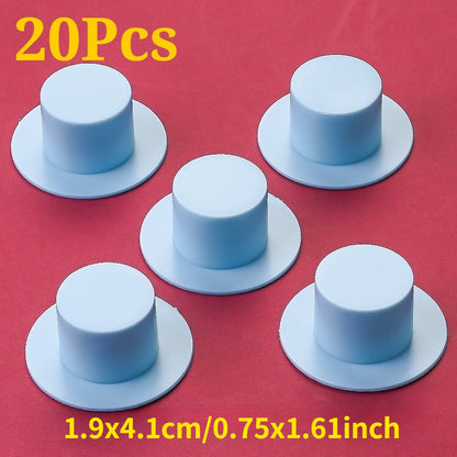 Mini Plastic Top Hats