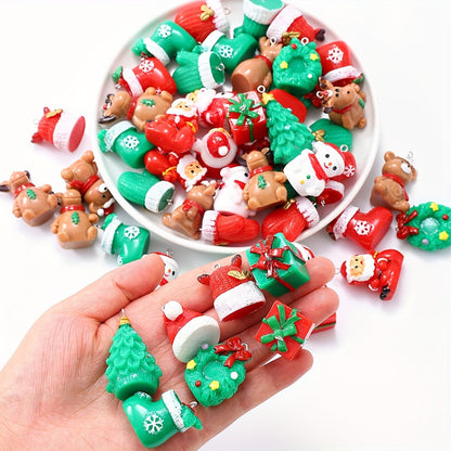 Christmas Resin Pendants