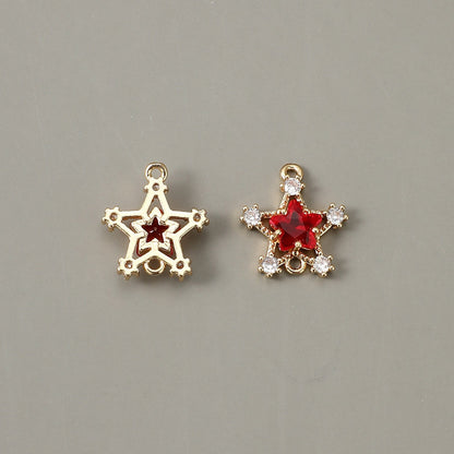 Glass Star Pendants