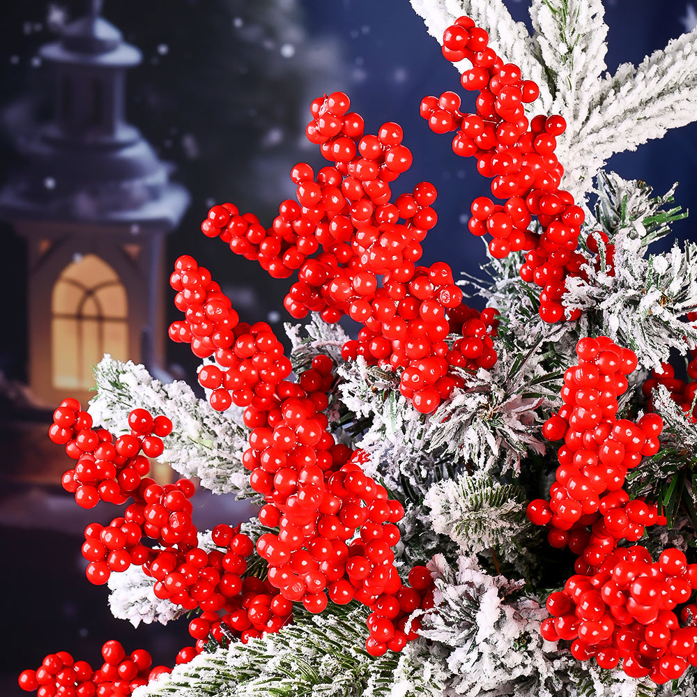 Christmas Red Fruit Tree Skewers
