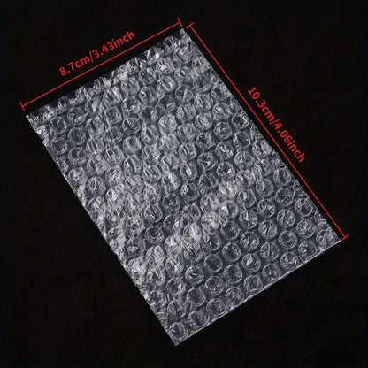 100PCS Transparent Bubble Protective Bags