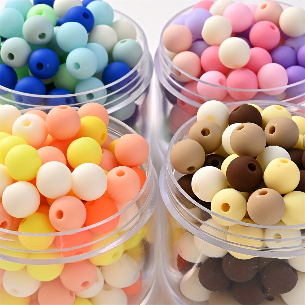 Color Series Matte Round Acrylic Spacer Beads