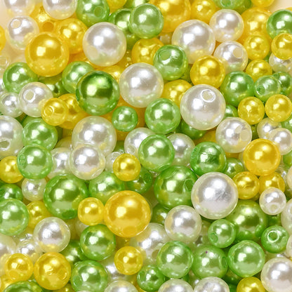 Colorful ABS Imitation Pearl Beads