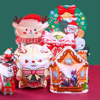 9/10-Piece Random Christmas Gift Bag Set