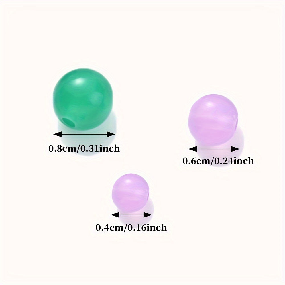 Mini Luminous Acrylic Beads