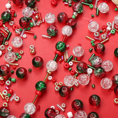 Christmas Mixed Acrylic Beads
